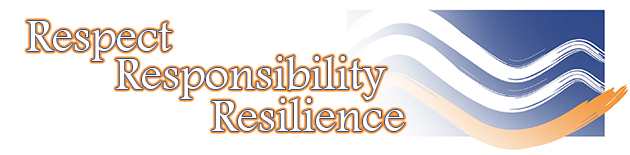 school values: respect, responsibility, resilience
